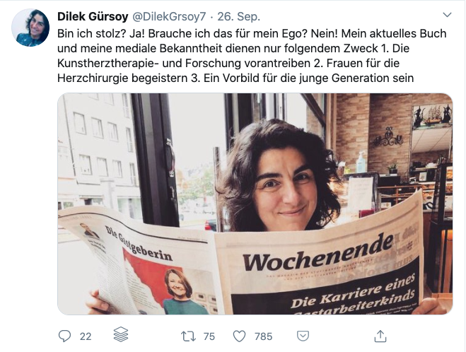 Dilek Gürsoy auf Twitter