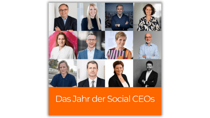 Podcast-Cover: Das Jahr der Social CEOs